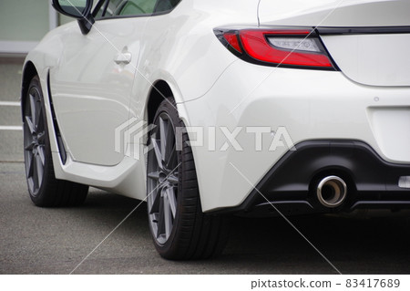 Car image Japanese sports car Subaru BRZ rear Car image Japanese sports car Subaru BRZ rear 83417689