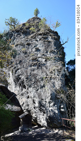 Strange rocks and Gongen rocks in Iwaya Park Strange rocks and Gongen rocks in Iwaya Park 83418014