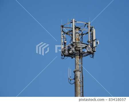 5G image (radio tower: base station) 83418037