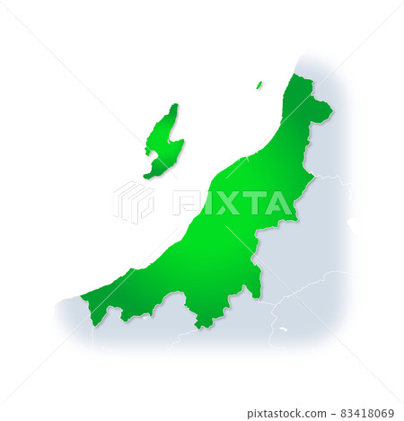 Niigata Prefecture Map 83418069