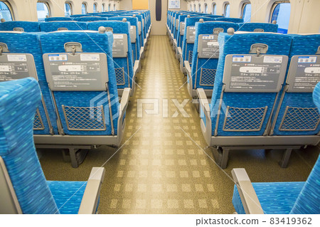 新幹線車內座椅東海道新幹線座椅Nozomi自由席 83419362
