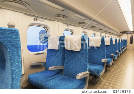 新幹線車內座椅東海道新幹線座椅Nozomi自由席 83419378