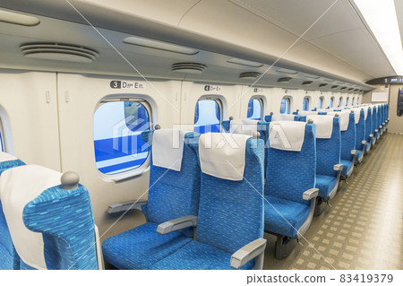 Shinkansen in-car seats Tokaido Shinkansen seats Nozomi unreserved seats 83419379