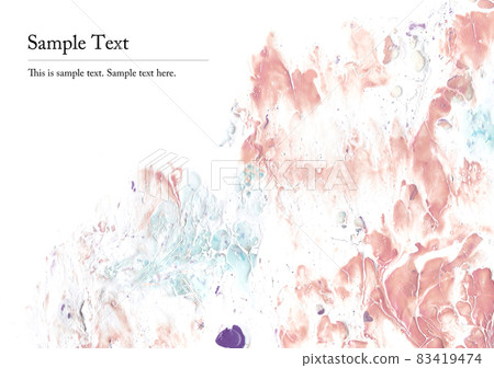 Luxury pink card 83419474