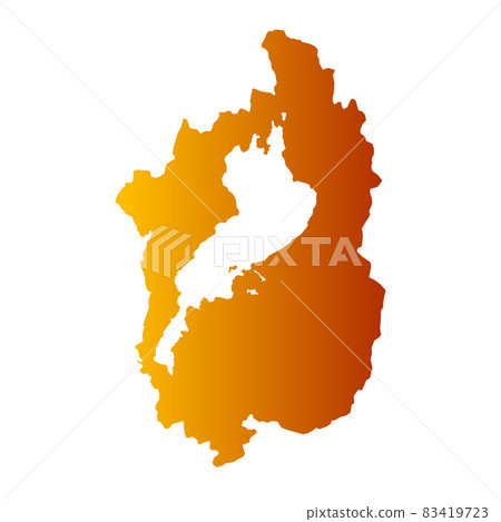 Shiga Prefecture Map 83419723