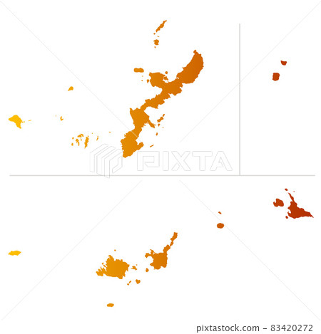 沖繩縣地圖 83420272