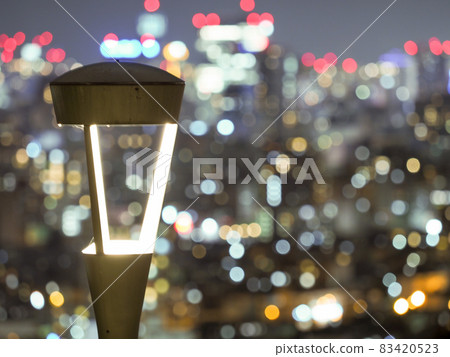 路燈和夜景 路燈和夜景 83420523