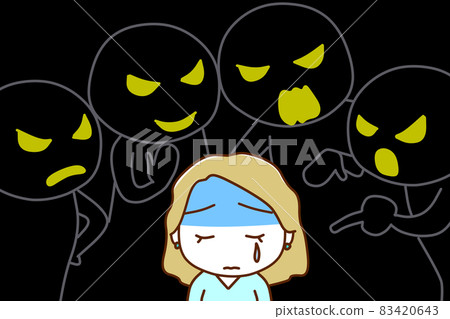 （黑人人類，影子）Remake，一個被詛咒被嘲笑被傷害的白人女性 83420643