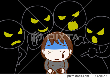 （黑人、影）被改造、被虐待、被嘲笑、被傷害的孕婦 83420644