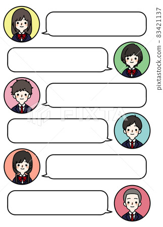 人物圖標集_Student_Balloon 83421137