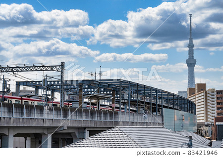 Keisei Oshiage Line Yahiro Station 83421946