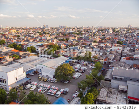 Panorama of the city of Jakarta - the capital of Indonesia. Panorama of the city of Jakarta - the capital of Indonesia. 83422019