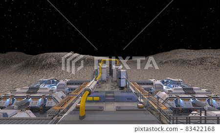 Planetary exploration base Planetary exploration base 83422168