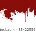 Red liquid background dripping from above Red liquid background dripping from above 83422554