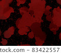 Splashing red liquid black background Splashing red liquid black background 83422557