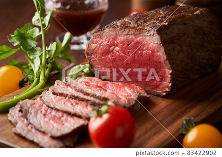 Sliced roast beef Sliced roast beef 83422902