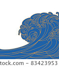 Luxury wave pattern Luxury wave pattern 83423953