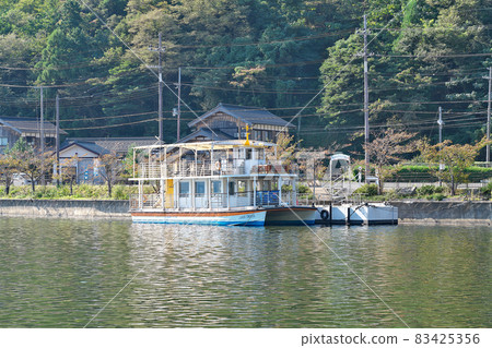 [Mikata Goko（在Suigetsu湖上的遊船）]福井縣Mikatakaminaka郡海山若狹町 83425356