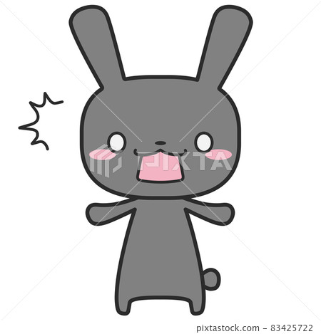 Surprised rabbit Surprised rabbit 83425722