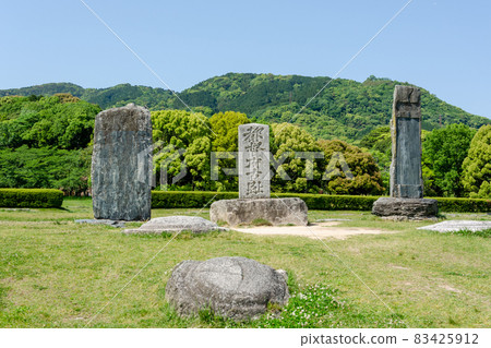 The statue monument of the Dazaifu Government office The statue monument of the Dazaifu Government office 83425912