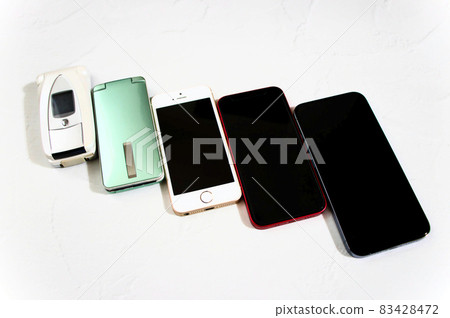 Evolution of mobile phones 83428472