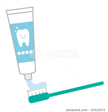 Apply toothpaste to the toothbrush Apply toothpaste to the toothbrush 83428535