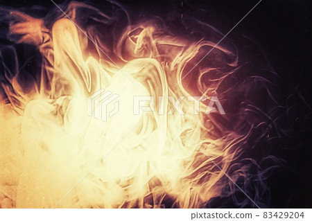 Abstract background with swirling flames 83429204
