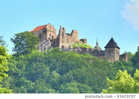 Stony Potstejn castle in Czech republic in Europe Stony Potstejn castle in Czech republic in Europe 83429787
