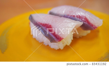 傳送帶壽司壽司材料<06>（黃尾魚握把） 83431192