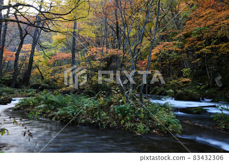 Burning mountain stream Burning mountain stream 83432306