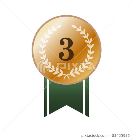 Bronze Gradient 3rd place medal Bronze Gradient 3rd place medal 83435925