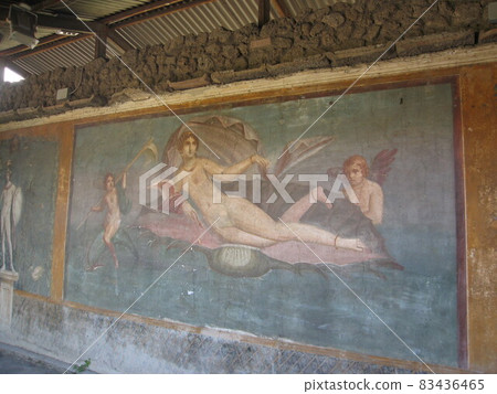 Pompeii Ruins on the Outskirts of Naples, Italy (5) Frescoes Pompeii Ruins on the Outskirts of Naples, Italy (5) Frescoes 83436465