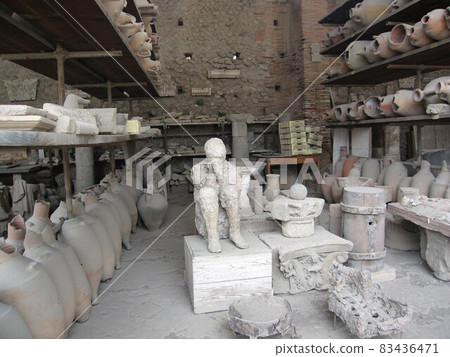 Restoration of Pompeii Ruins (12) on the outskirts of Naples, Italy Restoration of Pompeii Ruins (12) on the outskirts of Naples, Italy 83436471