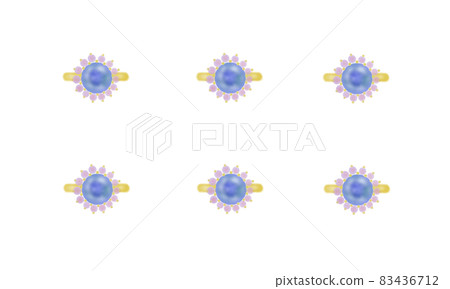 Ring (purple colored stone) 83436712