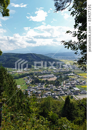 Nagano Prefecture / Goryokaku "Tatsuoka Castle" (Tatsuoka Castle Goryokaku), which has only two locations in Japan 83437191