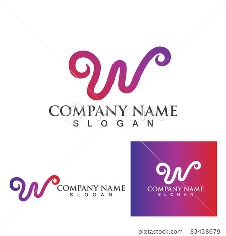 W Letter Logo Template W Letter Logo Template 83438679