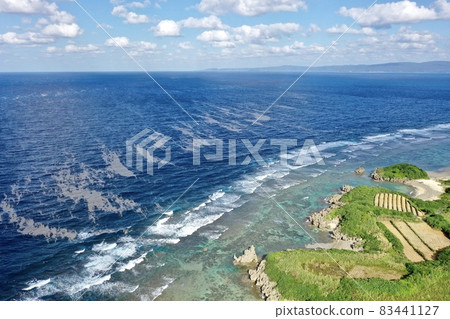 流向沖繩本島北部的火山噴發的浮石 83441127