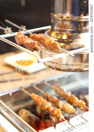 Skewers of lamb (Chinese food to eat in Korea) 83445067