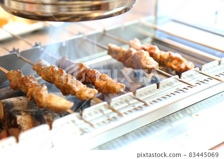 Skewers of lamb (Chinese food to eat in Korea) 83445069
