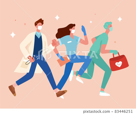 Medical emergency concept 83446251