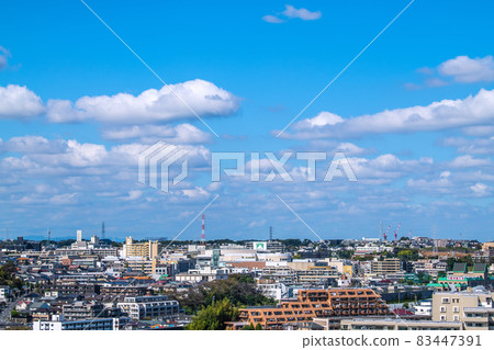 橫濱都市風景多摩廣場站等的看法在日本 83447391