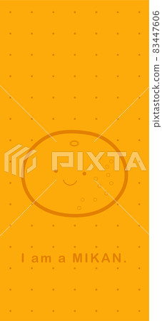 19.5: 9 壁紙，一張橘子和波爾卡圓點 83447606