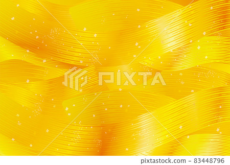 Golden beautiful Japanese pattern background material Golden beautiful Japanese pattern background material 83448796