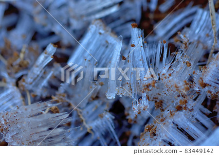 Needle ice made of cold Needle ice made of cold 83449142