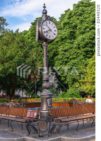 Taras Shevchenko Boulevard in Ternopil, Ukraine 83449320