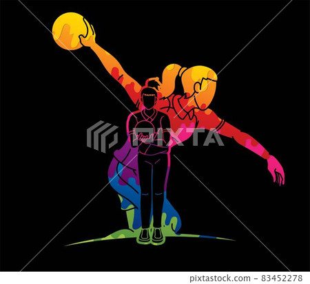 Group of Bowling Sport Players Bowler Action Cartoon Graphic Vector Group of Bowling Sport Players Bowler Action Cartoon Graphic Vector 83452278