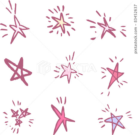 閃亮星星的兒童塗鴉閃光星星套裝 閃亮星星的兒童塗鴉閃光星星套裝 83452637