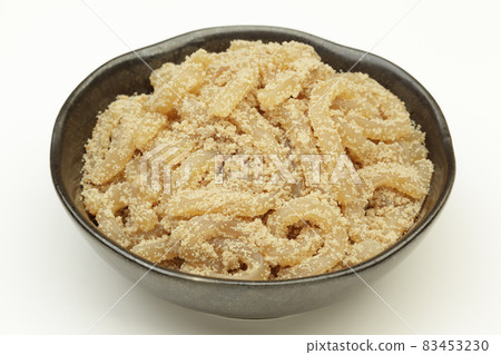 With cod roe of konnyaku With cod roe of konnyaku 83453230