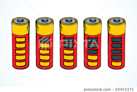 Battery. Vector drawing Battery. Vector drawing 83453371