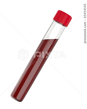 Test tube with blood 83454545